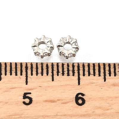 Brass Micro Pave Clear Cubic Zirconia Beads KK-K300-02A-P-1