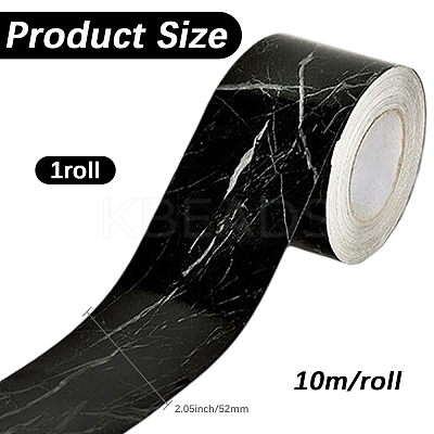 PVC Waterproof and Moisture-Proof Sticker DIY-WH20002-641D-1
