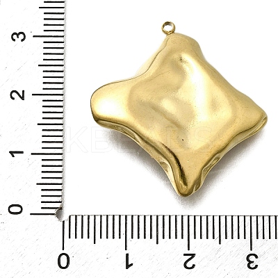 304 Stainless Steel Enamel Pendants STAS-H201-03G-01-1