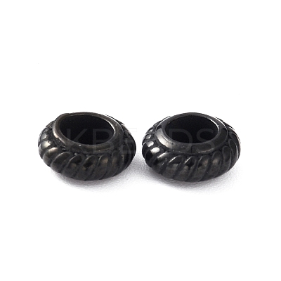 Ion Plating(IP) 304 Stainless Steel European Beads STAS-I069-04B-1