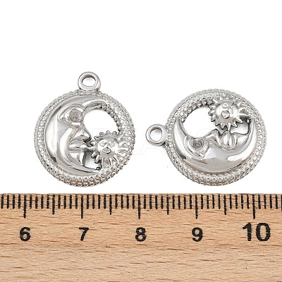 304 Stainless Steel Pendants STAS-L303-12P-1