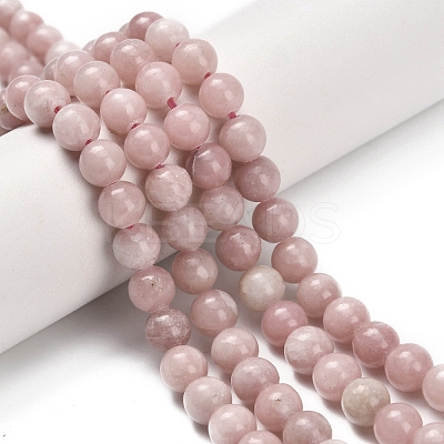 Natural Pink Opal Beads Strands G-Z110-C03-6mm-1