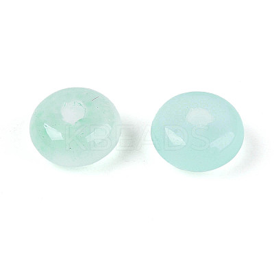 Baking Paint Imitation Jade Glass Beads DGLA-C005-A01-3x6mm-04-1
