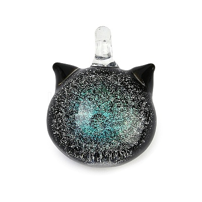 Handmade Lampwork Pendants LAMP-Q005-05A-03-1