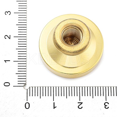 Golden Tone Wax Seal Brass Stamp Heads STAM-P002-01G-05-1