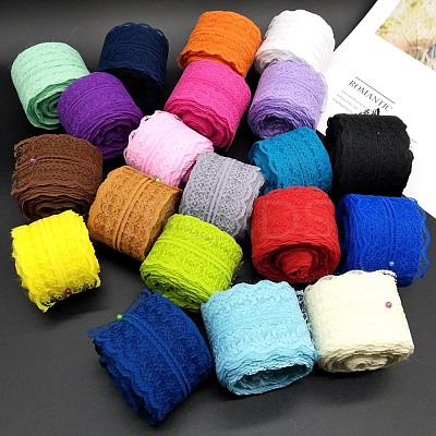 Polyester Lace Trim OCOR-A004-01-1