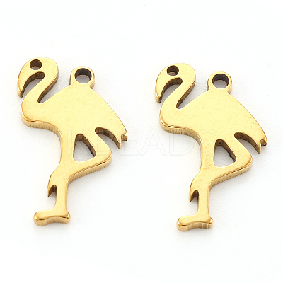 PVD Vacuum Plating 304 Stainless Steel Pendants LS-STAS-N092-36G-1