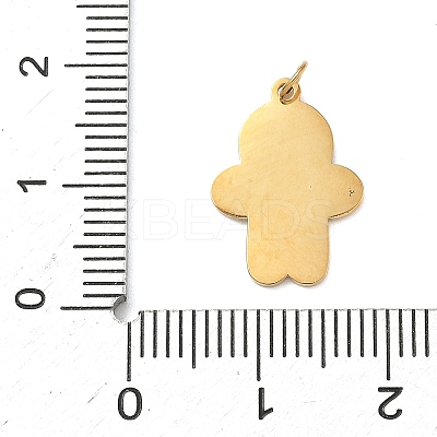 Christmas Theme 304 Stainless Steel Pendants LS-STAS-Z164-02G-02-1