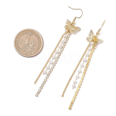 304 Stainless Steel Dangle Earrings EJEW-JE06320-1