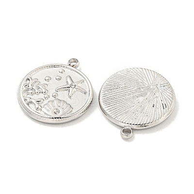 304 Stainless Steel Pendants STAS-L278-025P-1