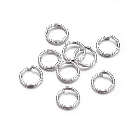 304 Stainless Steel Open Jump Rings LS-X-STAS-E464-09K-S-1