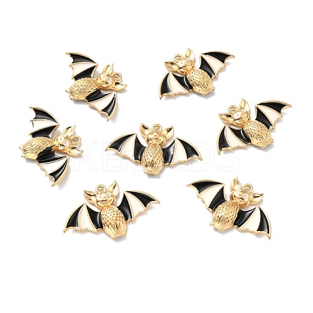 Halloween Alloy Enamel Pendants FIND-G021-A01-G-1