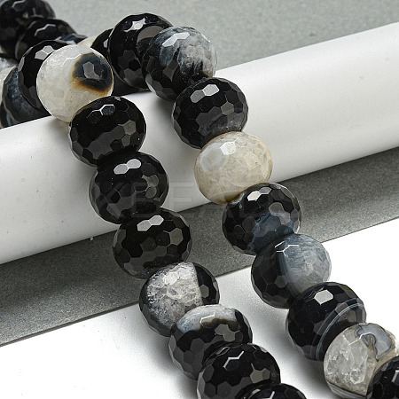 Natural Agate Crystal Beads Strands G-P546-B02-02-1