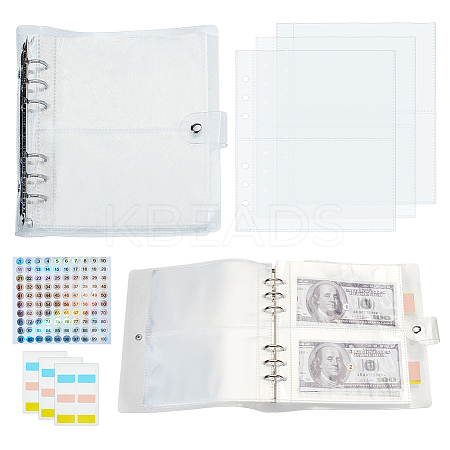 Cash Savings Budget Planner Book Binder Making Kit DIY-GA0006-21-1