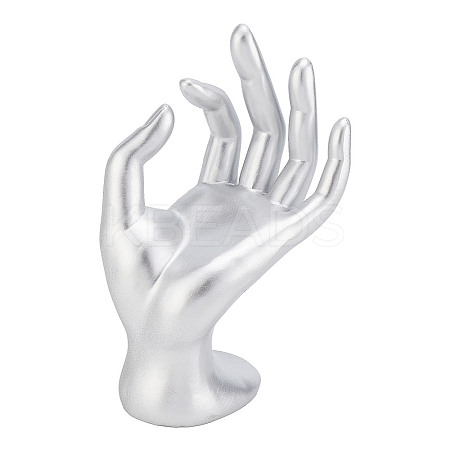 Resin Mannequin Hand Jewelry Display Holder Stands RDIS-WH0009-015A-1