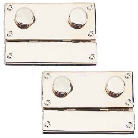 Zinc Alloy Twist Bag Lock Purse Catch Clasps PURS-WH20003-001P-1