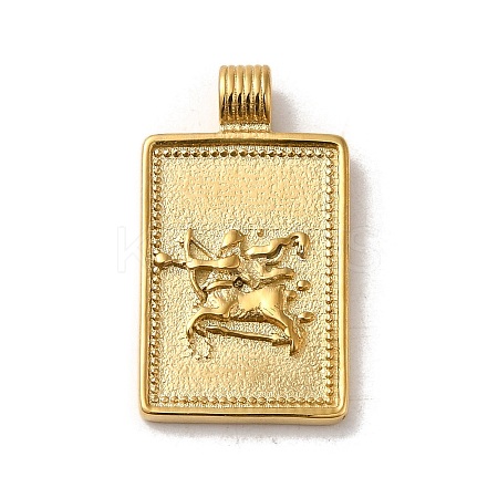 304 Stainless Steel Pendants STAS-L022-306G-07-1