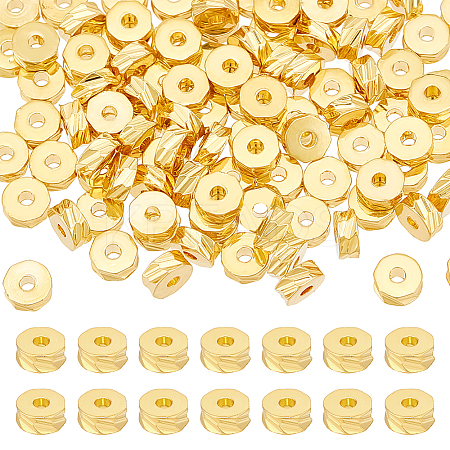 100Pcs Brass Bead KK-BC0013-53C-1