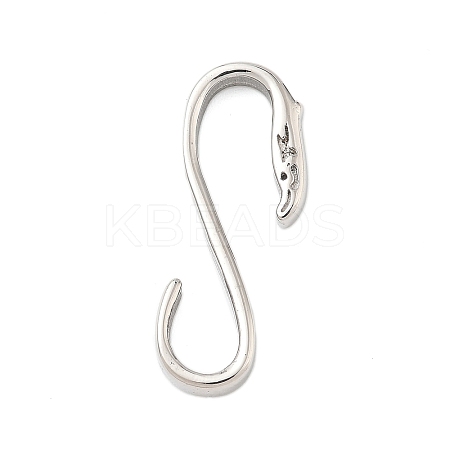 304 Stainless Steel Hook Clasps STAS-Z130-05P-1