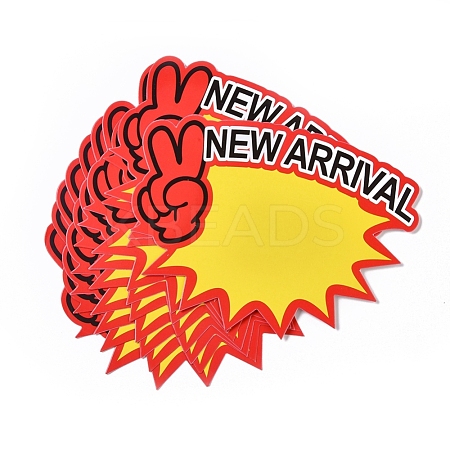 Blank Sales Price Label Tags DIY-WH0151-31J-1