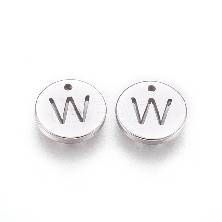 Non-Tarnish 304 Stainless Steel Charms STAS-P212-15P-02-1