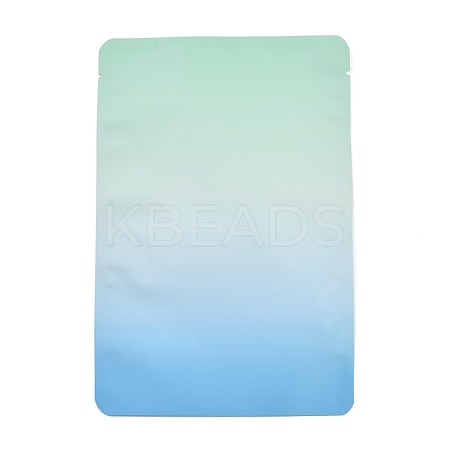 Two Tone Rectangle Plastic Zip Top Gift Bags OPP-C003-01D-02-1