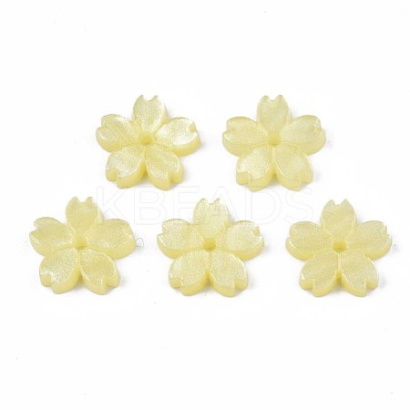 Opaque Acrylic Beads X-SACR-S273-31G-1
