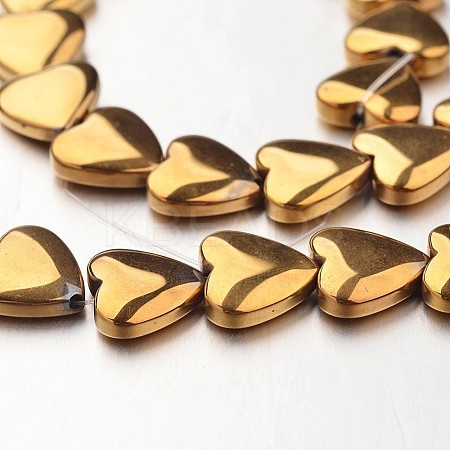 Electroplate Non-magnetic Synthetic Hematite Bead Strands G-F300-22C-03-1