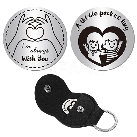 2Pcs 2 Style PU Leather Guitar Clip AJEW-CN0001-21H-1