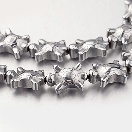 Electroplate Non-magnetic Synthetic Hematite Bead Strands G-F300-52A-01-1