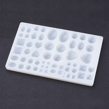 Mixed Shape Design DIY Silicone Molds X-AJEW-P042-01-1