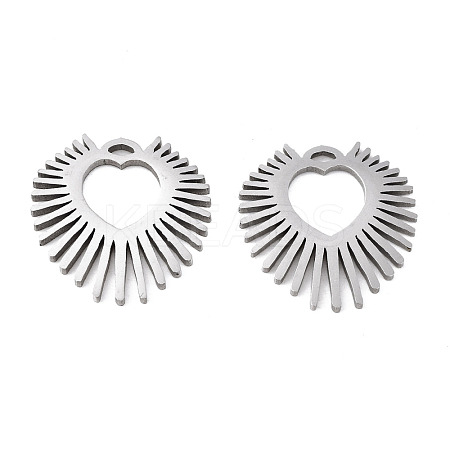 Non-Tarnish 201 Stainless Steel Pendants STAS-Q240-039P-1
