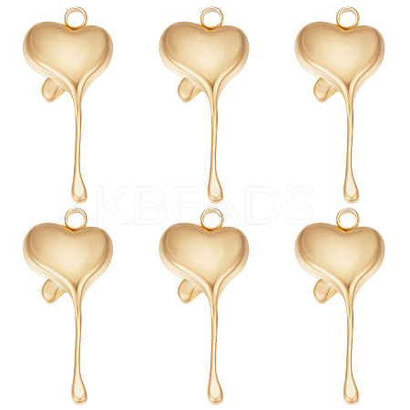 15Pcs Ion Plating(IP) 304 Stainless Steel Pendants STAS-BBC0002-11-1