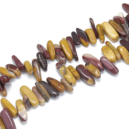 Natural Mookaite Beads Strands G-S312-36-1
