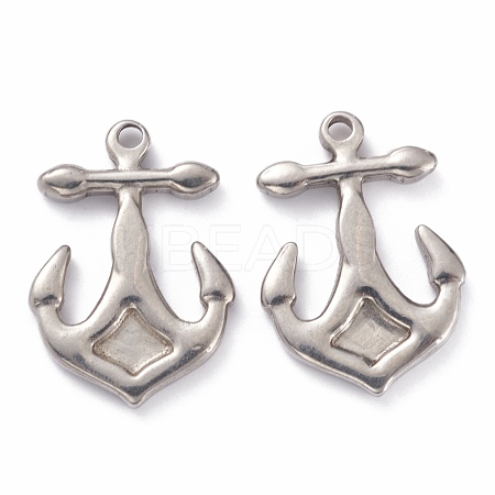 Non-Tarnish 304 Stainless Steel Pendants STAS-O140-09P-1