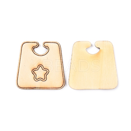Wooden Cabochons WOOD-CJC0005-21-1