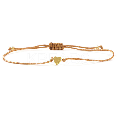 Valentine's Adjustable Braided Polyester Cord Bracelets GM2838-3-1