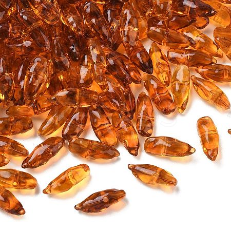 Two Tone Imitation Gemstone Style Acrylic Beads AC-CBA6852-01D-1