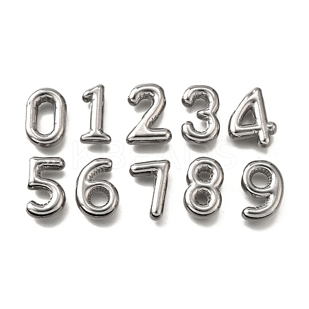 10Pcs 10 Styles 304 Stainless Steel Figure Pendants STAS-V009-02P-1