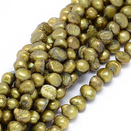 Natural Cultured Freshwater Pearl Beads Strands PEAR-G004-29-1