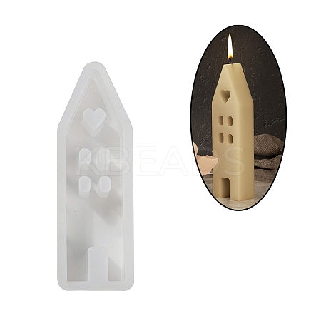 House Shape DIY Display Decoration Silicone Molds LS-DIY-K073-08B-1
