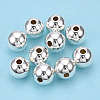 925 Sterling Silver Beads STER-S002-12-10mm-2