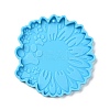 DIY Pet Theme Sunflower with Paw Print Pendant Silicone Molds LS-SIMO-H010-04-2