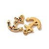304 Stainless Steel Rhinestone Pendants STAS-U061-13G-02-2