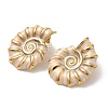 304 Stainless Steel Conch Stud Earrings EJEW-A147-02G-2