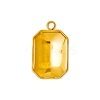 304 Stainless Steel Pendant Cabochon Settings PW-WG002AB-14-1