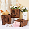 Rectangle Paper Gift Storage Bags with Handle CARB-WH0017-13C-4