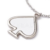 Sublimation Blank Aluminum Pendant Necklace LS-NJEW-E020-02P-01-2