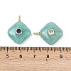 Natural Amazonite Pendants G-K372-05G-08-3