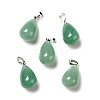 Natural Green Aventurine Pendants G-I332-05P-11-1